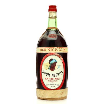 Rhum Negrita Bardinet circa 1950s 2.5 Litre