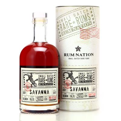 Savanna 2007 Rum Nation Small Batch Sherry Finish