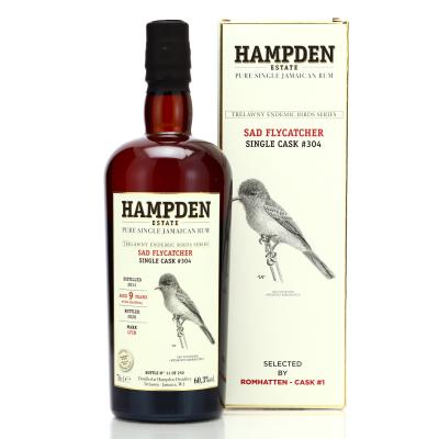 Hampden LFCH 2011 Single Cask 9 Year Old #304 / Trelawny Endemic Birds 