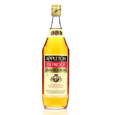 Appleton 151 Proof 1 Litre 1980s