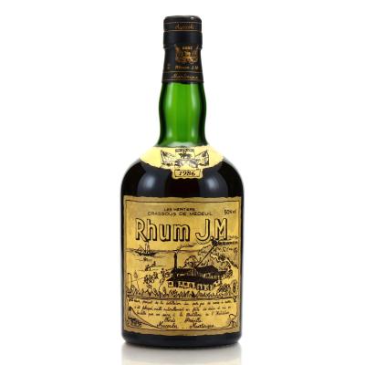 Rhum J.M 1986 Rhum Vieux