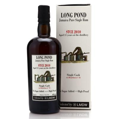 Long Pond STCE 2010 Habitation Velier 11 Year Old Single Cask #16 / LMDW 65th Anniversary