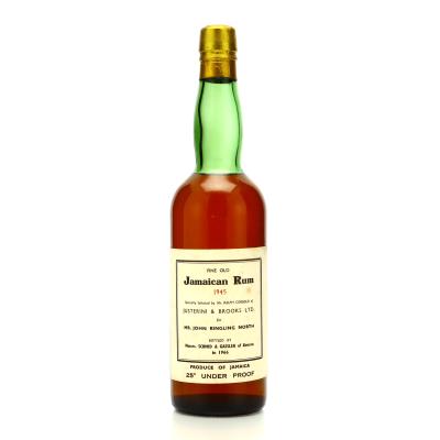 Jamaica Rum 1945 Justerini and Brooks