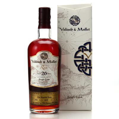 Blended Rum 1993 Valinch and Mallet 26 Year Old