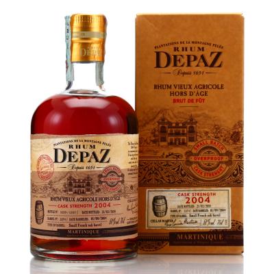 Depaz 2004 Single French Oak Cask 13 Year Old #3374