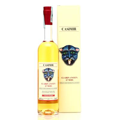 Casimir 2015 Single ex-Whisky Cask 27 Month Old Clairin Ansyen / Vincenzo Mazzilli