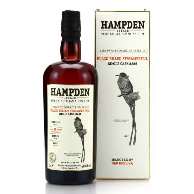 Hampden LFCH 2011 Single Cask 9 Year Old #286 / Trelawny Endemic Birds 