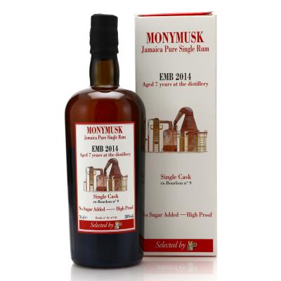 Monymusk EMB 2014 Habitation Velier 7 Year Old Single Cask #9 / V&B 20th Anniversary