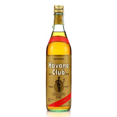 Havana Club Old Gold Dry 5 Year Old 1980s