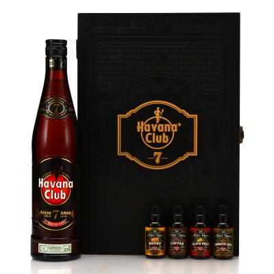 Havana Club 7 Year Old with Bitters Miniatures x 4