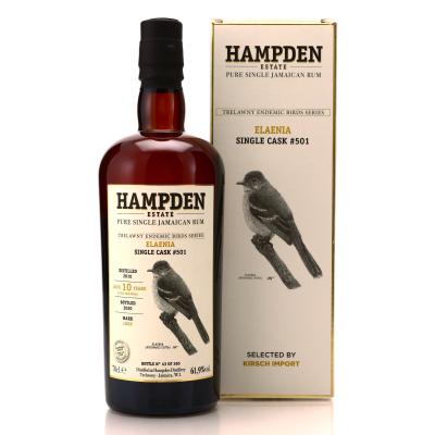 Hampden LROK 2010 Single Cask 10 Year Old #501 / Trelawny Endemic Birds