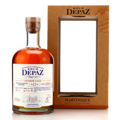 Depaz 2010 Single Cask 11 Year Old #1002 / Club Rum