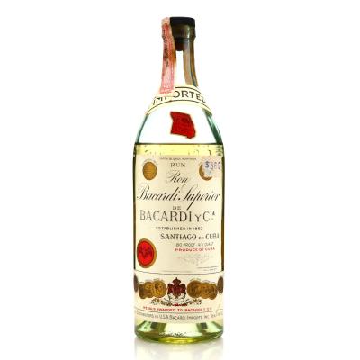 Bacardi Carta Blanca 1930-40s / US Import