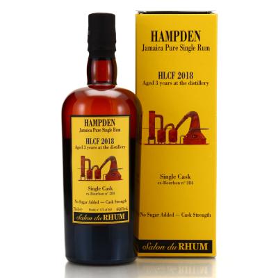 Hampden HLCF 2018 Habitation Velier 3 Year Old Single Cask #284 / Salon du Rhum