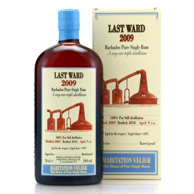 Last Ward 2009 Habitation Velier 9 Year Old