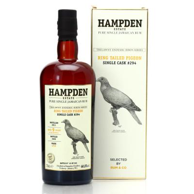 Hampden LFCH 2011 Single Cask 9 Year Old #294 / Trelawny Endemic Birds 