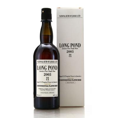 Long Pond TECA 2003 Continental Flavoured 15 Year Old