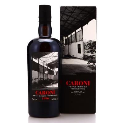 Caroni 1996 Velier 20 Year Old Trinidad Stock Single Cask #R3711 / LMDW Trilogy