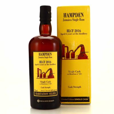 Hampden HLCF 2016 Habitation Velier 6 Year Old Single Cask #223 75cl