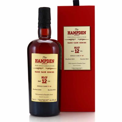 Hampden HLCF 2010 Rare Cask Series 12 Year Old #80