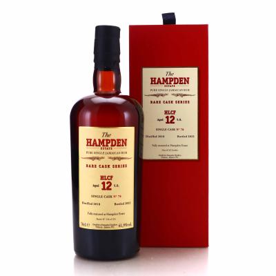 Hampden HLCF 2010 Rare Cask Series 12 Year Old #78