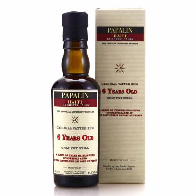 Papalin Haiti 6 Year Old Velier Original Vatted Rum 2023 10cl