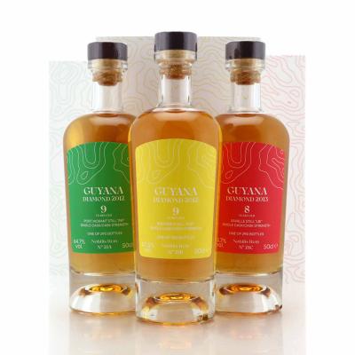 Albion, Enmore & LBI Nobilis Rum Collection 3 x 50cl