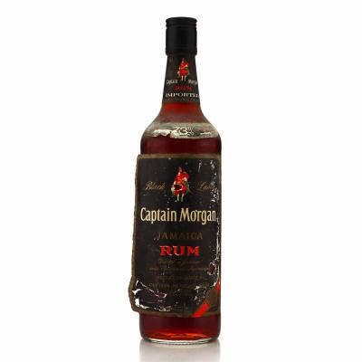 Captain Morgan Black Label Jamaica Rum 73% 1980s