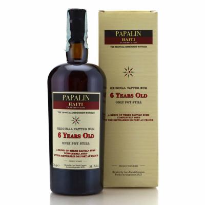 Papalin Haiti 6 Year Old Velier Original Vatted Rum 2023