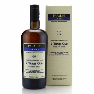 Papalin Jamaica 7 Year Old Velier Original Vatted Rum 2021 / 47%