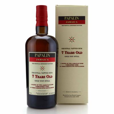 Papalin Jamaica 7 Year Old Velier Original Vatted Rum 2021 / 57.18%
