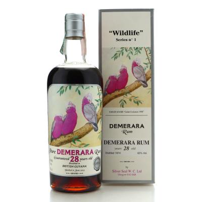 Image for Demerara Rum 1974 Silver Seal 28 Year Old / Wildlife No.1