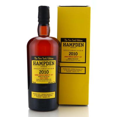 Image for Hampden LROK 2010 Single Cask 9 Year Old #327 75cl - New York Edition