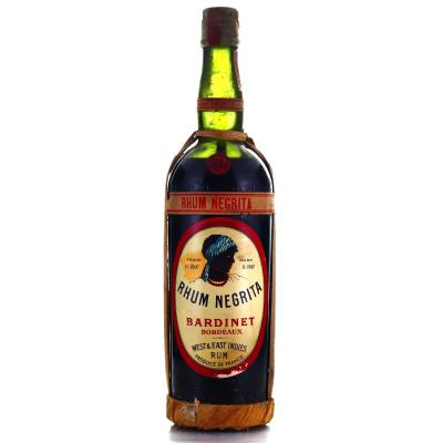 Rhum Negrita 1930s / US Import