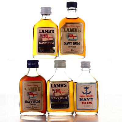 Lamb's Navy Rum Miniatures x 5