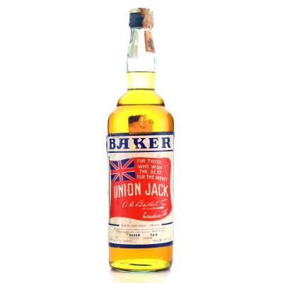 Baker Union Jack Rum di Fantasia 1 Litre 1960s