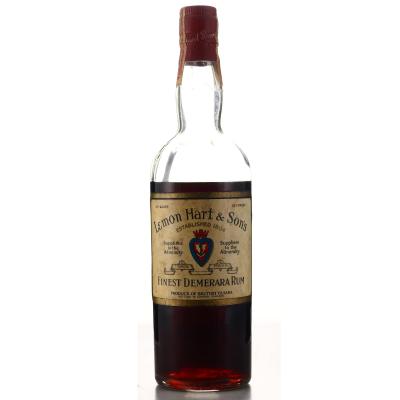 Lemon Hart 151 Proof Demerara Rum circa 1940s / US Import