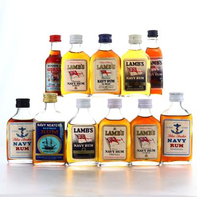 Navy Rum Miniatures x 11