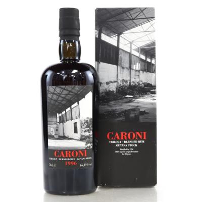 Caroni 1996 Velier 20 Year Old Blended Guyana Stock / LMDW 60th Anniversary Trilogy