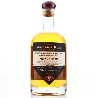 Jamaica Rum 1992 Mac Y 14 Year Old / 15th Anniversary