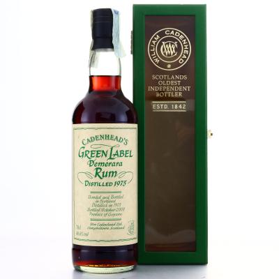 Demerara Rum 1975 Cadenhead's Green Label 