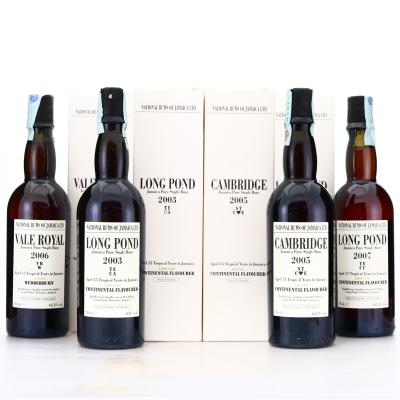 Long Pond National Rums of Jamaica Releases 4 x 70cl