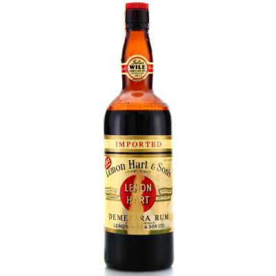 Lemon Hart 151 Proof Demerara Rum 1950s / Julius Wile Import, US Lemon Hart 151 Proof Demerara Rum 1950s / Julius Wile Import, US
