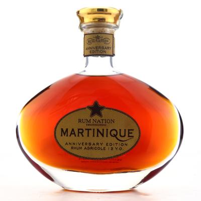 Martinique Rum 12 Year Old Rum Nation Anniversary Edition