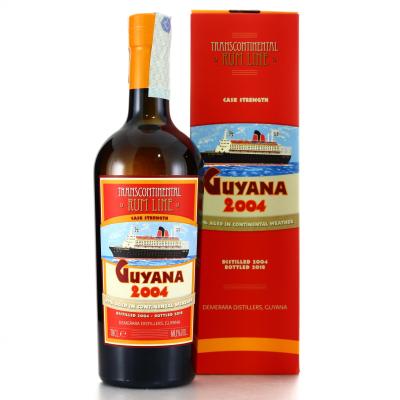 Guyana Rum 2004 Transcontinental Rum Line